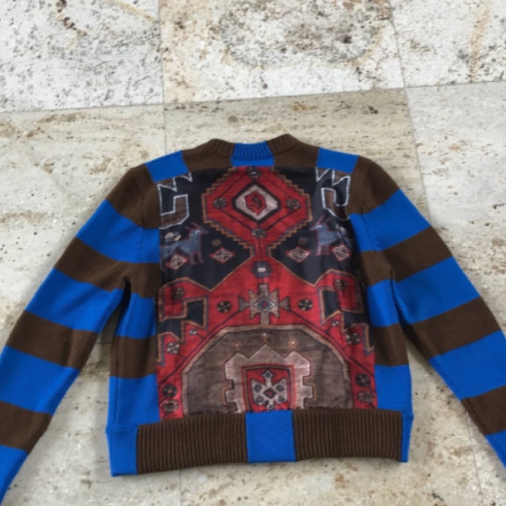 GIVENCHY

Runway Persian Printed Knit Sweater